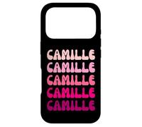 Carcasa para iPhone 17 Pro Camille Retro Stack Design
