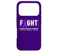 Carcasa para iPhone 17 Pro Camisa de concientización sobre el Dolor de Cabeza sobre migraña - Combate el Dolor de Cabeza por migraña