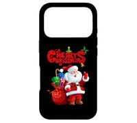 Carcasa para iPhone 17 Pro Camisa de Feliz Navidad, Linda Camisa de Navidad Lindo Papá Noel