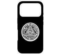 Carcasa para iPhone 17 Pro Camisa Illuminati Secret Novus Ordo Seclorum New of The Ages