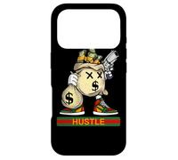 Carcasa para iPhone 17 Pro Camiseta de Regalo Money Stacks Hustle Wall Street para Amantes del Hip Hop y Rap