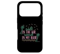 Carcasa para iPhone 17 Pro Camiseta de Verano Salt in The Air Sand in My Hair Beach