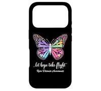 Carcasa para iPhone 17 Pro Camiseta del Día de Las Enfermedades Raras 2026 - Butterfly Let Hope Take Flight