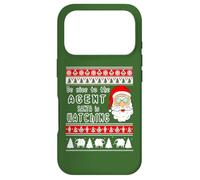 Carcasa para iPhone 17 Pro Camiseta del título del Trabajo del Agente | Camiseta de Agente de Navidad