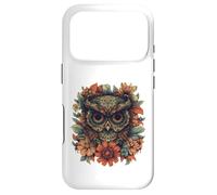 Carcasa para iPhone 17 Pro Camiseta Mandala Owl - Boho Floral Spirit Animal Art