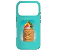 Carcasa para iPhone 17 Pro Camiseta Tropical Tiki Drink Photo Island Vacation Splatter Art