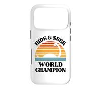 Carcasa para iPhone 17 Pro Campeón del Mundo de Escondite del Monstruo del Lago Ness - Nessie
