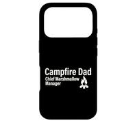 Carcasa para iPhone 17 Pro Campfire Dad, Jefe de Marshmallow Manager Outdoor Family