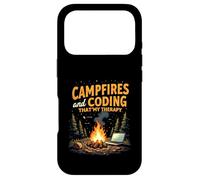 Carcasa para iPhone 17 Pro Campfires and Coding That's My Therapy