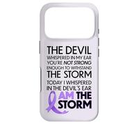 Carcasa para iPhone 17 Pro Cancer Warriors I Am The Storm, I Will Survive and Beat It