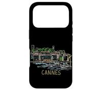 Carcasa para iPhone 17 Pro Cannes Francia Viaje Souvenir Historic City Monumento Regalo