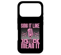 Carcasa para iPhone 17 Pro Canta como si Fueras un Karaoke