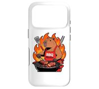 Carcasa para iPhone 17 Pro Capybara Cooking Grill BBQ Funny Gift Capybara