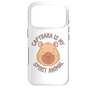 Carcasa para iPhone 17 Pro Capybara Is My Spirit Animal
