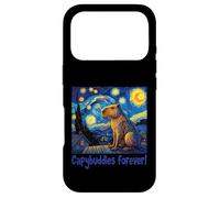 Carcasa para iPhone 17 Pro Capybuddies Forever Capybara Amigos Noche