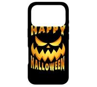 Carcasa para iPhone 17 Pro Cara de Calabaza terrorífica para Halloween.