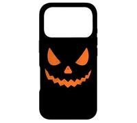 Carcasa para iPhone 17 Pro Cara Gigante de Calabaza de Halloween de Jack O Lantern