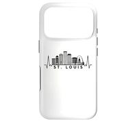 Carcasa para iPhone 17 Pro Cardiogram Skyline USA St. Louis