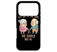 Carcasa para iPhone 17 Pro Caregiver Nurse Funny Elder People Retirement Home Nursing