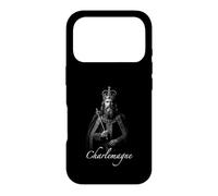Carcasa para iPhone 17 Pro Carlomagno Emperador Medieval Rey De Los Francos