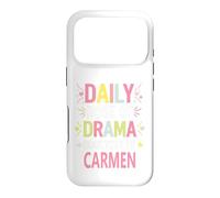 Carcasa para iPhone 17 Pro Carmen Personalized Name Funny Cute Custom Carmen Name