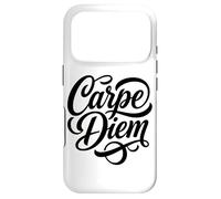 Carcasa para iPhone 17 Pro Carpe Diem aprovecha el día Idioma Latino