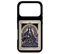 Carcasa para iPhone 17 Pro Carta del Tarot XVIII Pentáculo de la Diosa de la Luna Hécate