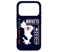 Carcasa para iPhone 17 Pro Carte de Mayotte 976 - idee Cadeau Souvenir Design Drapeau