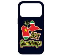 Carcasa para iPhone 17 Pro Carte et Drapeau Guadeloupe Cadeau pour Guadeloupéen Gwada