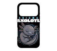 Carcasa para iPhone 17 Pro Cartoon Enigma Axolotl Animal Lover Lindo Axolotls