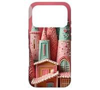 Carcasa para iPhone 17 Pro Casas de Pan de Jengibre Kitsch Aldea de Navidad germánica