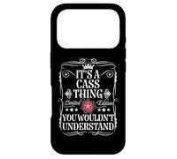 Carcasa para iPhone 17 Pro Cass Nombre Es Una Cosa Cass Que No Entendería