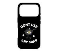 Carcasa para iPhone 17 Pro Cast Iron Skillet Funny Dont Use Any Soap Retro Pan