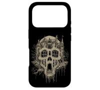 Carcasa para iPhone 17 Pro Castle Skull Tendencia Castlecore