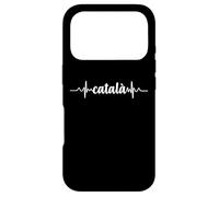 Carcasa para iPhone 17 Pro Catala Heartbeat ECG Catalan Speaker Catalonia Barcelona