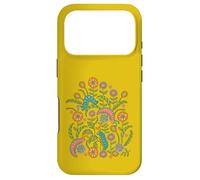 Carcasa para iPhone 17 Pro Caterpillar Playground Cute Doodle Bugs Insectos en Divertido Color