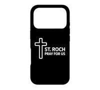 Carcasa para iPhone 17 Pro Católico St Roch Ore por Nosotros Santo Patrón Cristiano