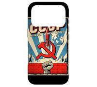 Carcasa para iPhone 17 Pro CCCP Construyendo un Nuevo Mundo Soviético