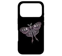 Carcasa para iPhone 17 Pro Celestial Fase Lunar Polilla Místico Oculto Boho