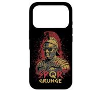 Carcasa para iPhone 17 Pro Centurión Romano SPQR Estilo Grunge Gráfico Vinta