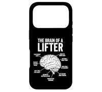 Carcasa para iPhone 17 Pro Cerebro Divertido de un Levantador Fitness Meme Halterofilia