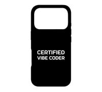 Carcasa para iPhone 17 Pro Certified Vibe Coder - Programación Creativa de IA Generativa