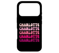 Carcasa para iPhone 17 Pro Charlotte Retro Stack Design