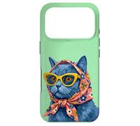 Carcasa para iPhone 17 Pro Chartreux Fashion Cats - Portada de Revista, diseño de Gatos