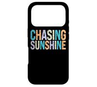Carcasa para iPhone 17 Pro Chasing Sunshine Adventure Vibraciones positivas