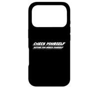 Carcasa para iPhone 17 Pro Check Yourself Before You Wreck Yourself | Canción de los 90