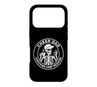 Carcasa para iPhone 17 Pro Cheer Dad Surviving Comp Weekend Skeleton Coffee Fathers Day