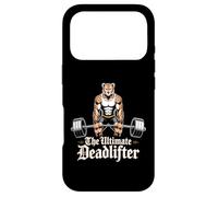 Carcasa para iPhone 17 Pro Cheetah Print Stuff Deadlifter Workout Gym - Guepardo para Mujer