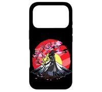 Carcasa para iPhone 17 Pro Cherry Blossom Fighter Fujuyama Sunset Japanese Samurai