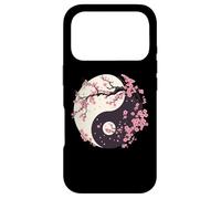 Carcasa para iPhone 17 Pro Cherry Blossom Yin Yang Tree of Life Moon Sun Duality